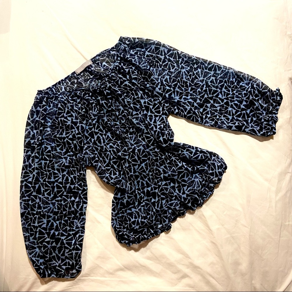 Olivia Moon Blue Blouse